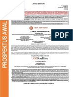 Prospektus Awal PT Jobubu Jarum Minahasa TBK V