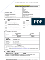 Auxiliary Travel Request Form