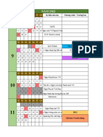 Timeline 2022-2023