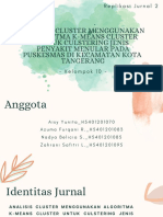 Analisis Cluster Menggunakan Algoritma K-Means Cluster Untuk Culstering Jenis Penyakit Menular Pada Puskesmas Di Kecamatan Kota Tangerang