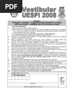 Prova 0912 Port Liter Ingles