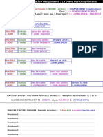 Structure de La Phrase Correction Derreurs Exercice Grammatical Feuille D - 49983