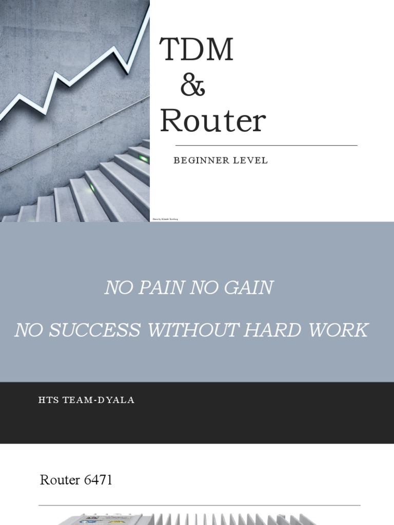 TDM Router Setup and Configuration Guide | PDF | Networking ...