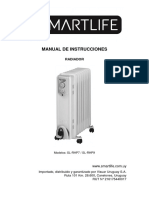 Manual Radiador Smartlife