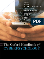 (Oxford Library of Psychology) Alison Attrill-Smith, Chris Fullwood, Melanie Keep and Daria J. - The Oxford Handbook of Cyberpsychology (2019, Oxford University Press) - Libgen - Li
