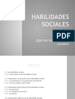 Habilidades sociales: componentes y desarrollo