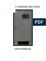 User Manual for Battery Charger Rectifier