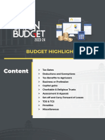 Taxmann Budget Highlights 2023-24 Aws