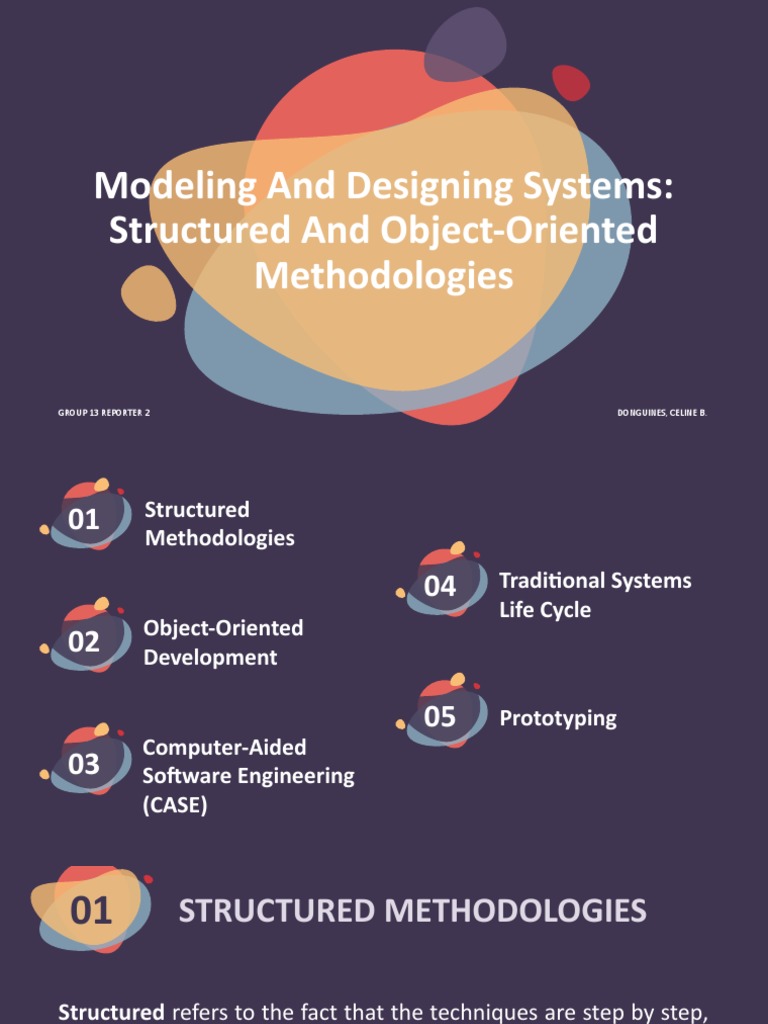 System Design: Structured vs. Object-Oriented | PDF | Class (Computer ...
