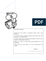 Cópia de Caderno de Leitura Mensagem Aos Pais