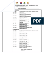 Jadual Pertandingan Bakat