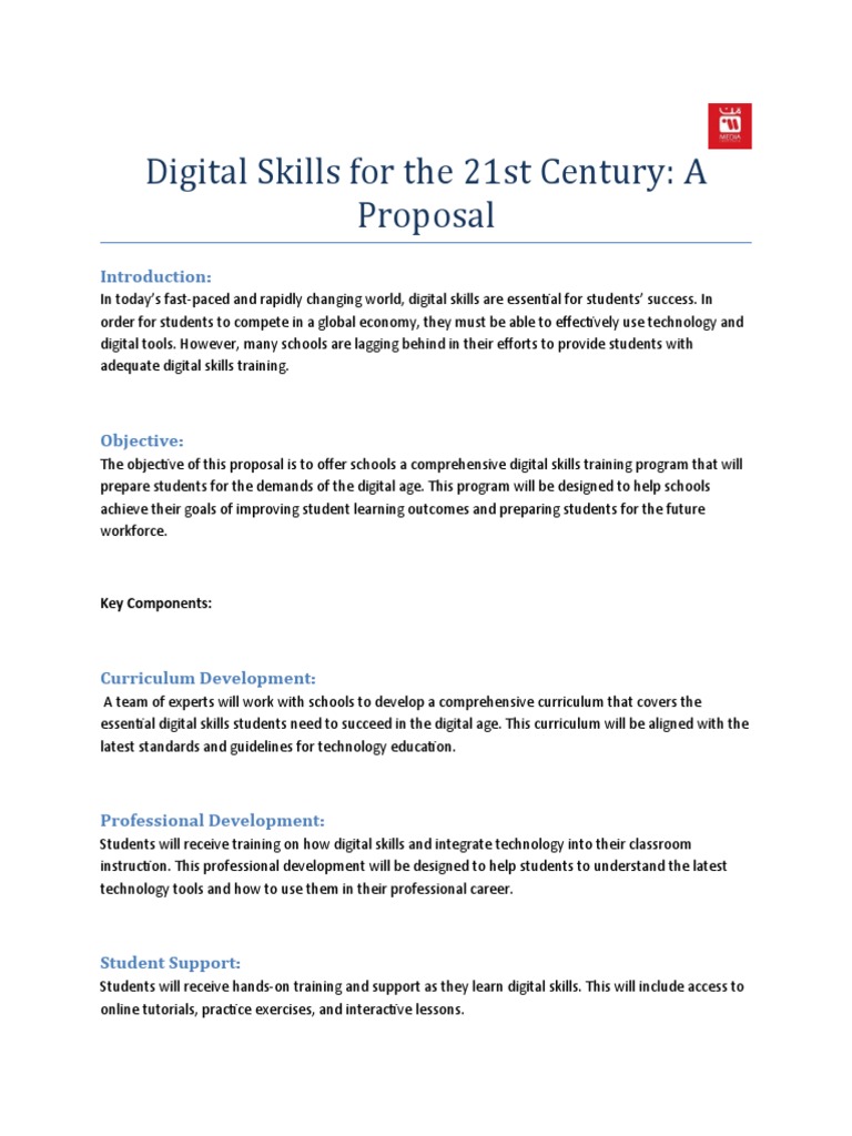 Digital Skills For The 21st Century Pdf