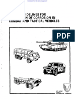Army DSN Guide Corrosion Combat Vehicles 1988
