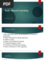 Task Based Learning