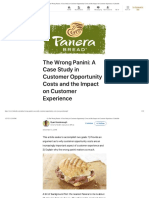 The Wrong Panini - A Case Study in Customer Opportunity Costs and The Impact On Customer Experience - LinkedIn