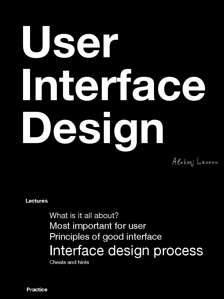 Introduction To User Interface Design | PDF