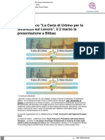 "La Carta Di Urbino" Sulla Sicurezza Del Lavoro Sarà Presentata Il 2 Marzo A Bilbao - Vivere Marche - It, 14 Febbraio 2023