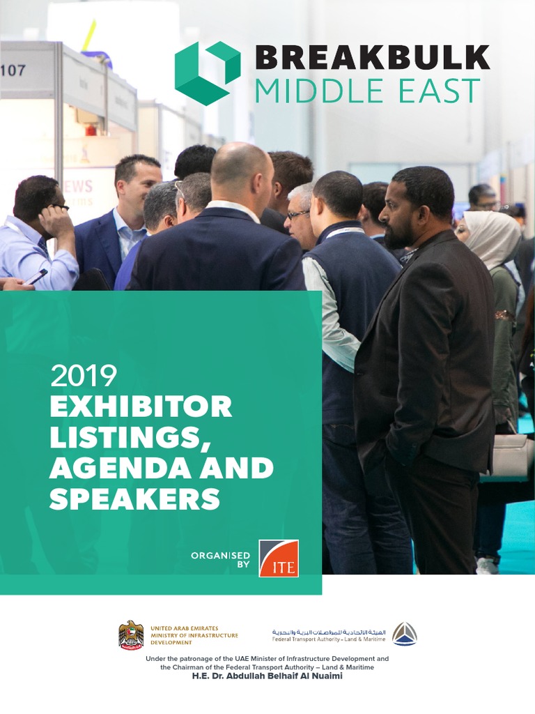 2019 Breakbulk Conference Agenda | PDF | Cargo | Dubai