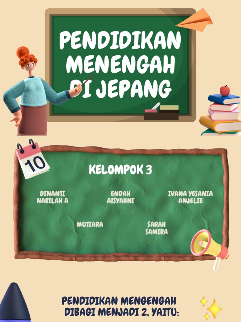 Pendidikan Menengah Di Jepang | PDF | Seni