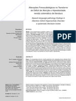 Alterações Fonoaudiológicas No Transtorno de Déficit de Atenção e Hiperatividade: Revisão Sistemática de Literatura