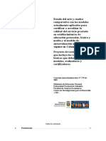 Estado Del Arte y Cuadro Comparativo Acreditacion y Certificacion 2005