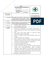 SOP Pencatatan dan Pelaporan TB