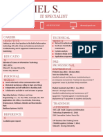 Resume Template 2 For It