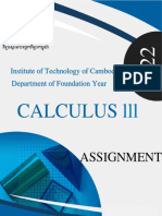 Calculus LLL Assignments