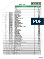 A-Ricambi Complete Price List - Sofonias