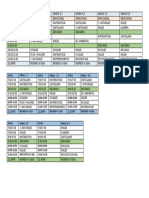 Horario Viernes