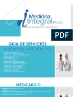 Guia de Servicios Medicina Integral Ips Completaa PDF Ana