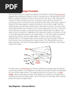 Curved Mirror Image Formation