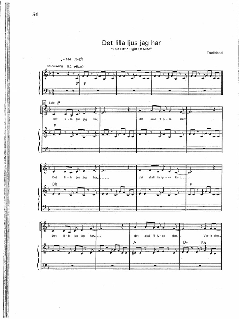 Det Lilla Ljus Jag Har | PDF