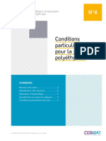 Fiche 4 - LI - LG - Conditions Particulières Pour La Pose de Polyéthylène