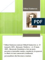 Mihai Eminescu Powerpoint