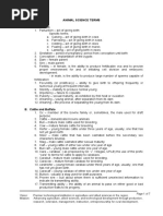 Swine Terminology and Definitions | PDF | Pig | Livestock