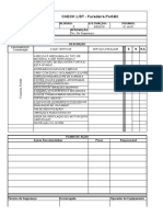 FM ST9 C.L.S. 026 Check List Furadeira