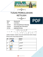 Tugas Pertemuan Ketujuh