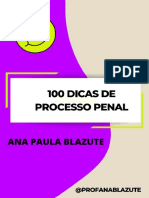 100 Dicas Fatais - Proceso Penal