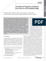 Adv Funct Materials - 2009 - Sanna - Fabrication and Electrochemical Properties of Epitaxial Samarium‐Doped Ceria Films on