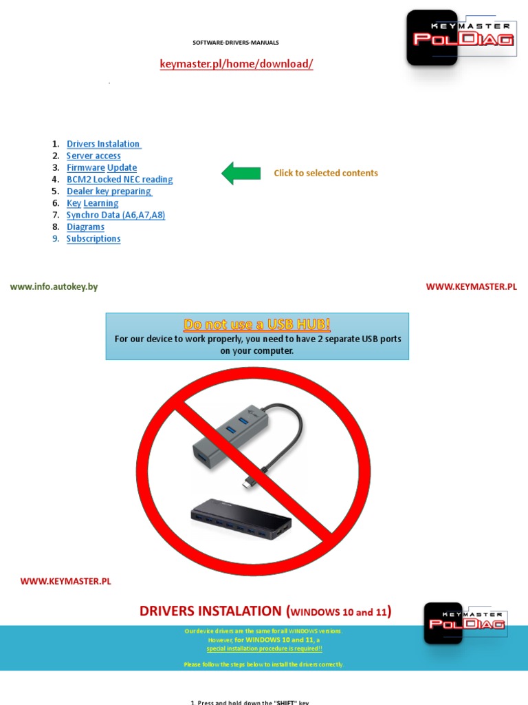 Keymaster Poldiag Bcm2 Locked Nec User Manual PDF Windows 10