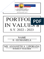 Portfolio Values 8
