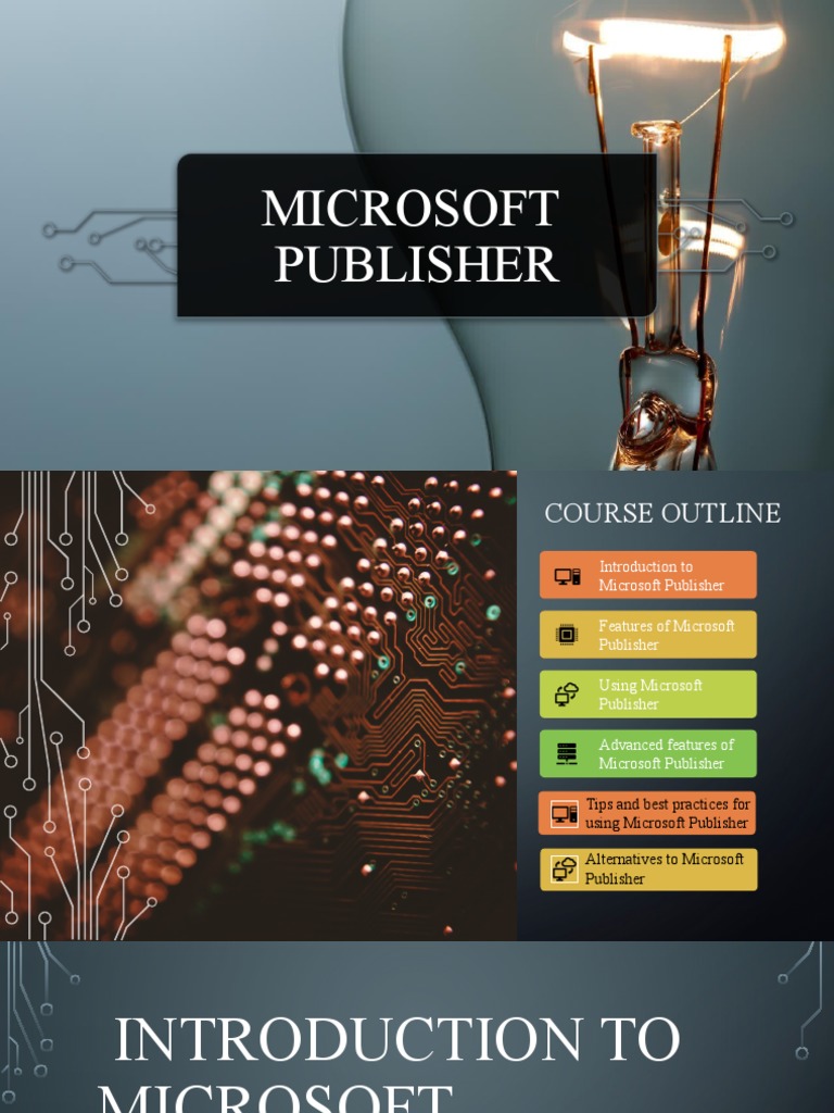 Microsoft Publisher Overview and Guide | PDF | Microsoft Office ...