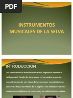 Instrumentos Musicales de La Selva