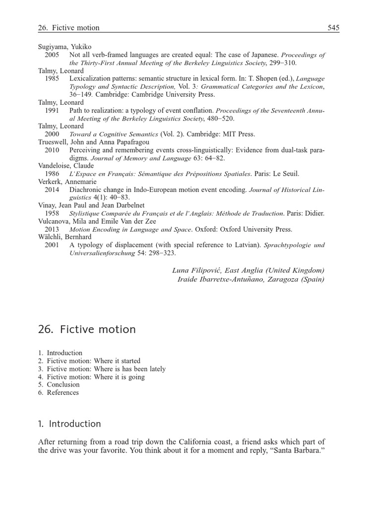 Matlock Bergmann 2015 Fictive Motion PDF Cognitive Science