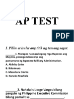 Summative Test AP