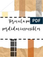 Formula para La Perdida Insensible