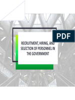 Group 2 - Recruitment Hiring & Selection Report