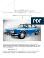 Grandes Brasileiros - VW 1600 TL 4 Portas - Quatro Rodas