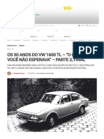 OS 50 ANOS DO VW 1600 TL - "O CARRO QUE VOCÊ NÃO ESPERAVA" - PARTE 2, FINAL - Autoentusiastas